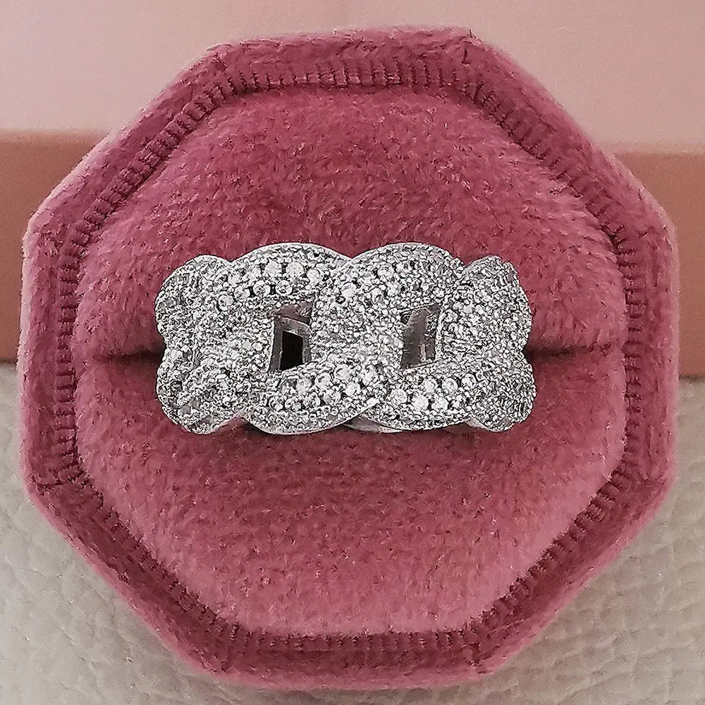 Luxury Irregular Ring for Women - Unique Design r6369