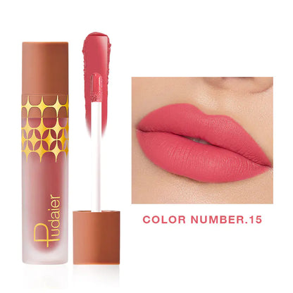 24-Color Matte Liquid Lipstick