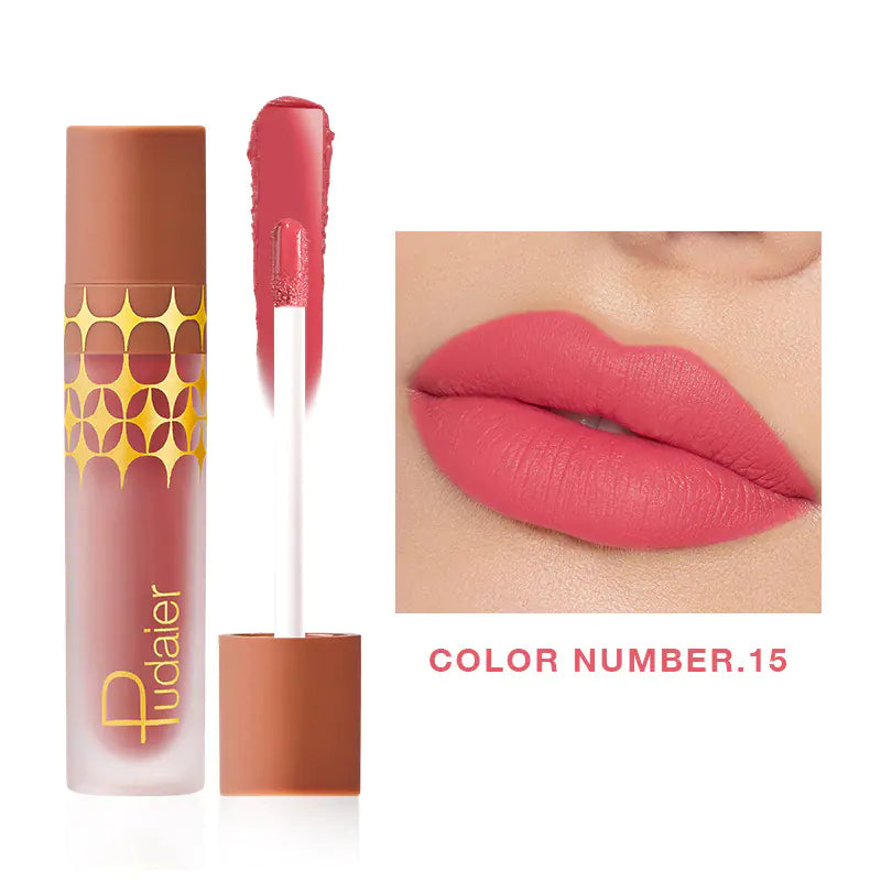 24-Color Matte Liquid Lipstick