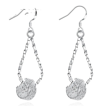 Twisted Double Circle Earrings