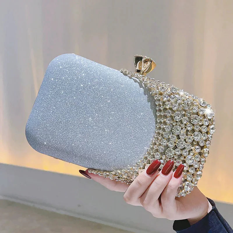 Ladies' Handbag Diamond Evening Bag
