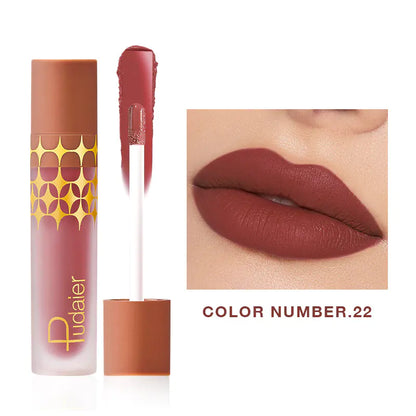 24-Color Matte Liquid Lipstick