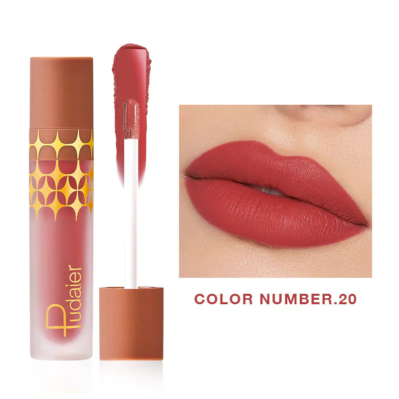24-Color Matte Liquid Lipstick