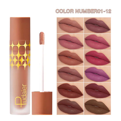 24-Color Matte Liquid Lipstick