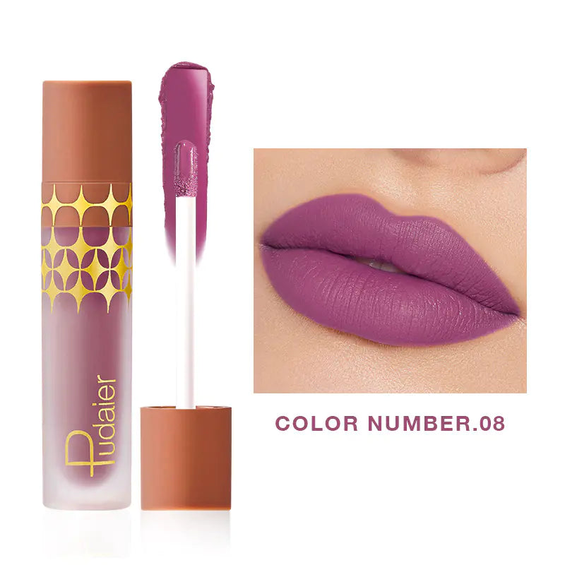 24-Color Matte Liquid Lipstick
