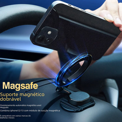 MagSafe Car Phone Holder with Strong Magnetic Ring