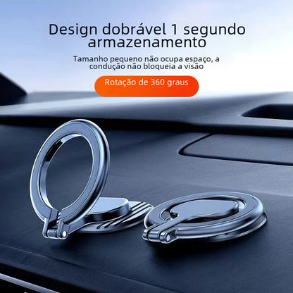 MagSafe Car Phone Holder with Strong Magnetic Ring