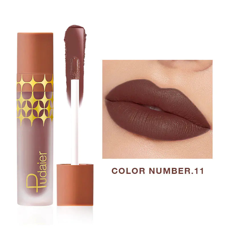 24-Color Matte Liquid Lipstick