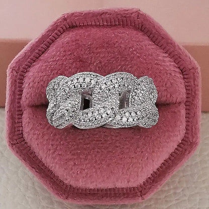 Luxury Irregular Ring for Women - Unique Design r6369