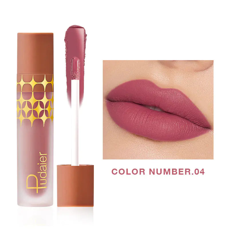 24-Color Matte Liquid Lipstick