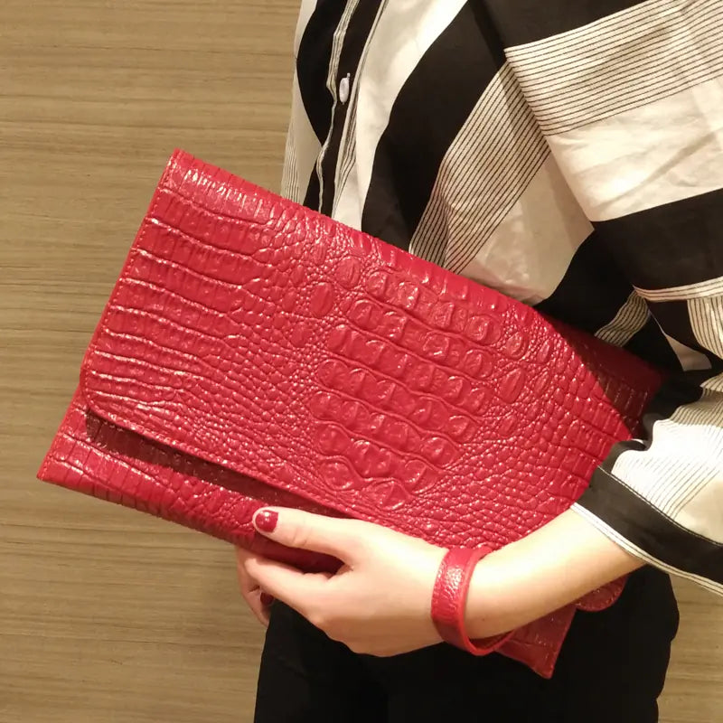 Leather Clutch for Ladies