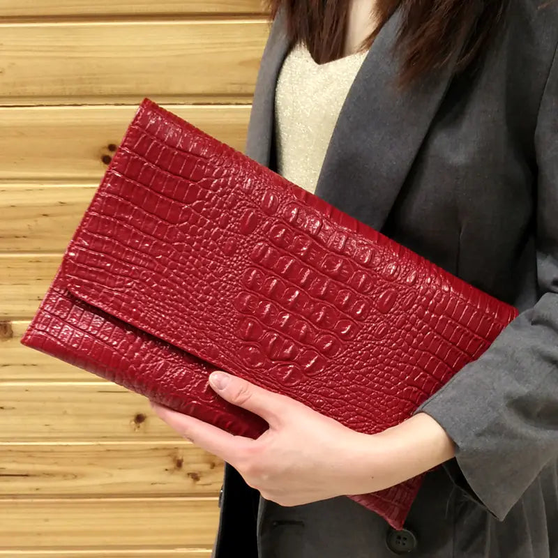 Leather Clutch for Ladies