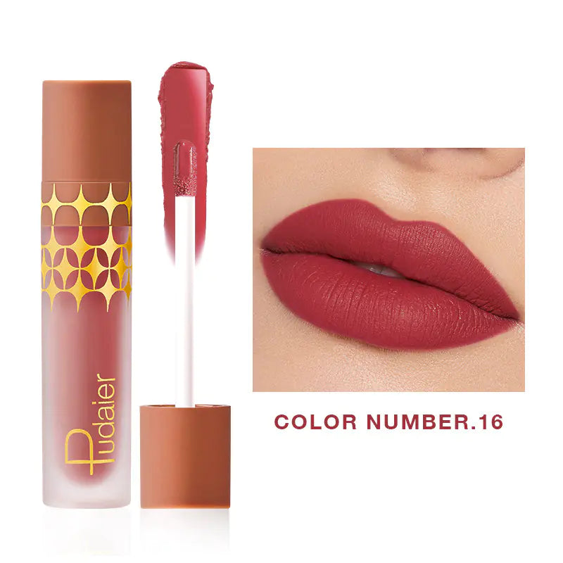 24-Color Matte Liquid Lipstick