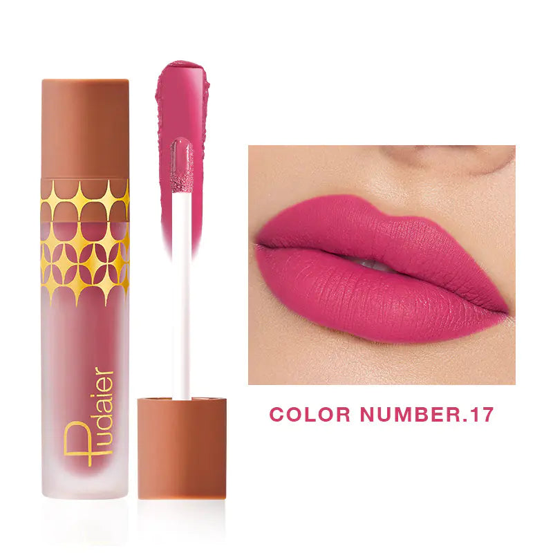 24-Color Matte Liquid Lipstick