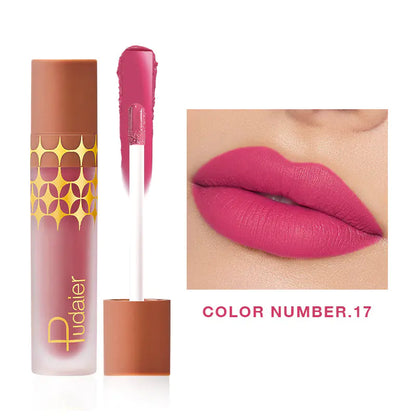 24-Color Matte Liquid Lipstick