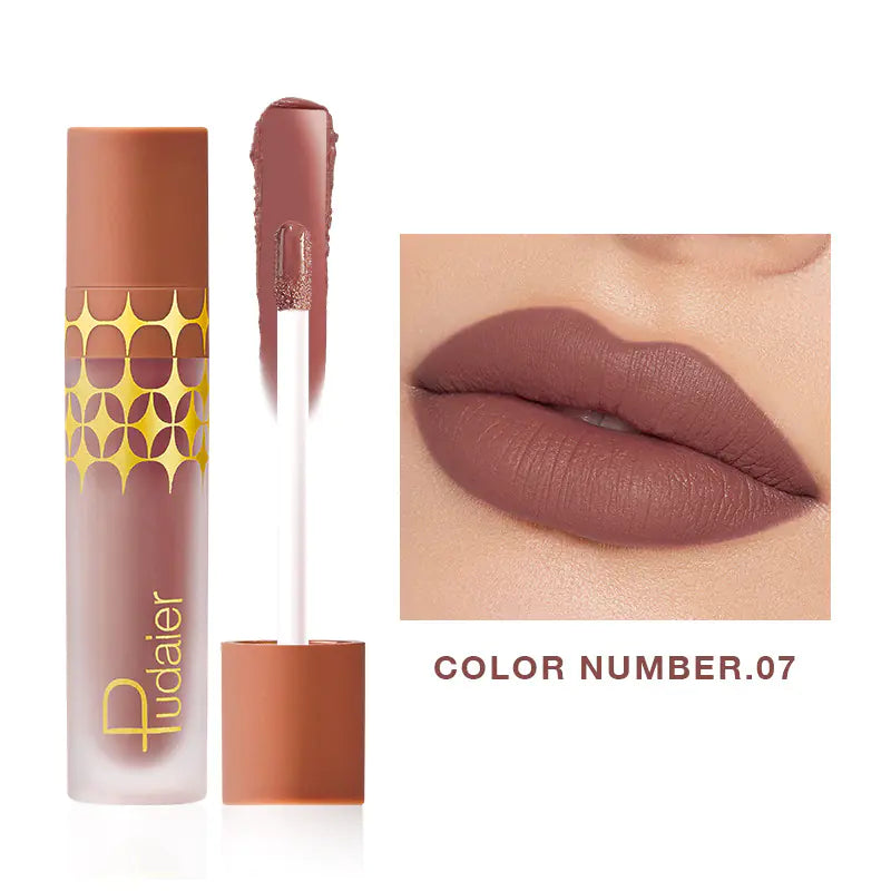 24-Color Matte Liquid Lipstick