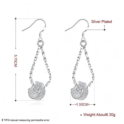 Twisted Double Circle Earrings