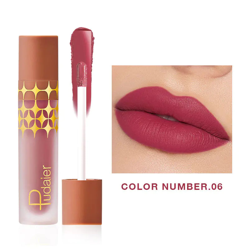 24-Color Matte Liquid Lipstick