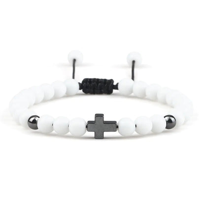 Woven Beads Bracelet with Pendant Ornament for men