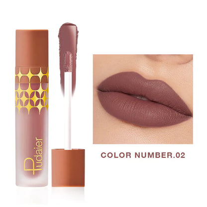 24-Color Matte Liquid Lipstick